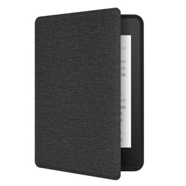 Imagem de Akacy Capa com padrão de tecido para o novo Kindle de 6 polegadas (10ª geração - versão 2019) - capa de couro PU leve com hibernar/despertar automático para e-reader Kindle 10ª geração 2019 (3)