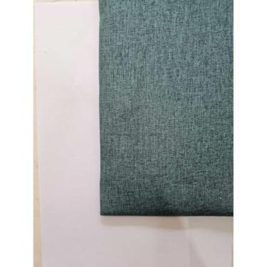 Imagem de Cabeceira Modular Estofada 60x20cm + 120x20cm | Painel Decorativo para Cama | Autocolante, Macia, Design Moderno para Quarto(20UN 20X80CM LINHO VERDE)