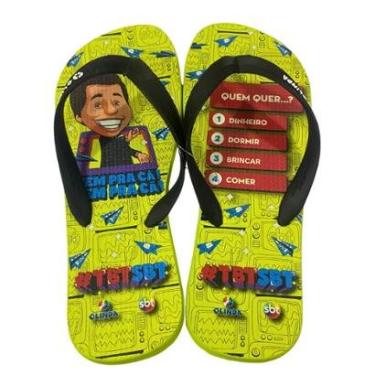 Imagem de Chinelo Tbt Sbt Olinda Silvio Santos Vem Pra Cá Quem Quer-Masculino