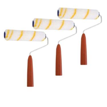 Imagem de Rolo Lã sem Respingo 15cm Pintura Latex Tinta 3 Unidades - OUTRAS