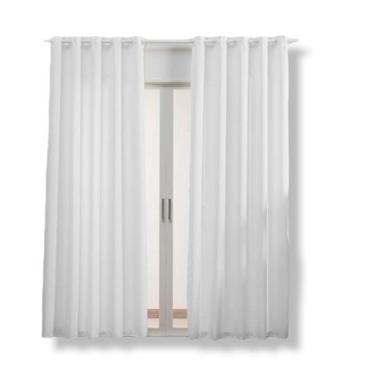 Imagem de Cortina Oxford Decorativa Cores vivas Para Sala ou Quarto Tecido Cobre