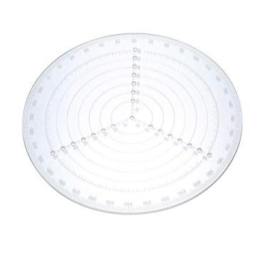 Imagem de Bússola de Encontrar Centro Redonda Compasso Acrílico Transparente Ferramenta Centralização para Torneira Medidor Círculo Desenhar Círculos Trabalho Madeira Itens Irregulares Artesanato Carpintaria Pr