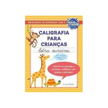 Imagem de Livro - Caligrafia para crianças: letra cursiva - Sextante