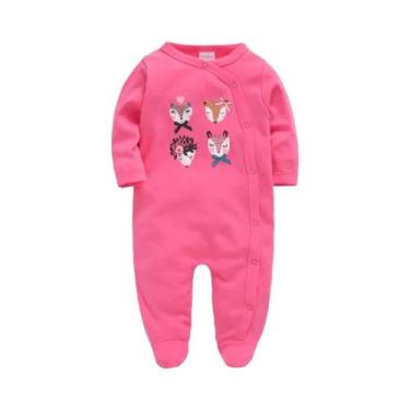 Imagem de Conjunto De Macacões De Algodão Para Bebês Meninas E Meninos 0-12M Man
