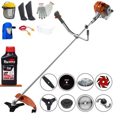 Imagem de Roçadeira 8 Em 1 Rl520acntk 52cc 2hp + Epi + óleo Toyama 2t