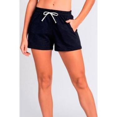Imagem de Short Moletom Runner Preto-Feminino