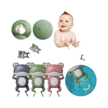 Imagem de Brinquedo De Banho Para Bebê, Sapo Nadador Fofo, Brinquedo De Água Com