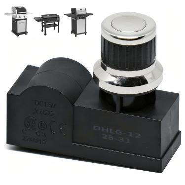 Imagem de Substituição de ignição para churrasqueira, 2 tomadas machos, gerador de faísca, ignição eletrônica, bateria AA, Ignitores de grelha, Ignitor de churrasqueira, serve para substituição de ignição para