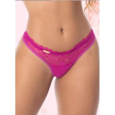 Imagem de Calcinhas Com Detalhe Em Renda , Sensual . - Sugestiva Modas, Pink, M
