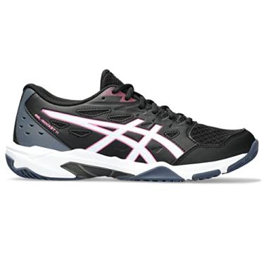 Imagem de ASICS Tênis feminino de vôlei Gel-Rocket 11, Preto/branco, 40