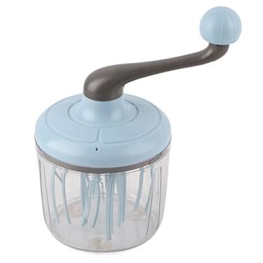 Imagem de Batedor de creme de ovo tipo mão Ainoli Batedor de ovos multifuncional Ferramenta prática de cozinha 1100mL