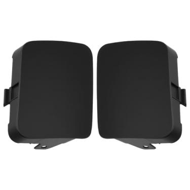 Imagem de YINETTECH 2 capas para reboques dianteiros de carro 53285-42930 53286-42931 esquerda/direita compatíveis com Toyota RAV4 AX40 2006-2008