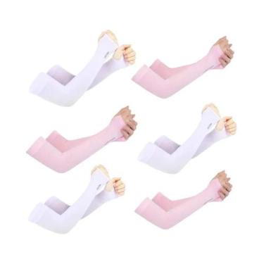 Imagem de Mangas Protetoras UV Para Homens E Mulheres, 6 Pares, Mangas Esportiva