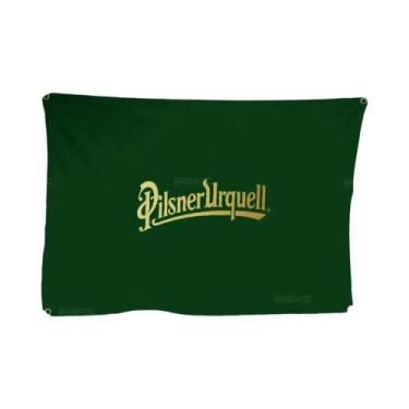 Imagem de Bandeira Artística De Camping Com Logo Da Cerveja Pilsner Urquell De A