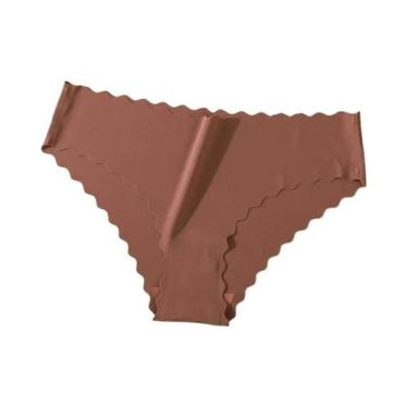 Imagem de Calcinhas Sexy De Seda Gelada Sem Costura Para Mulheres, Roupas Íntima