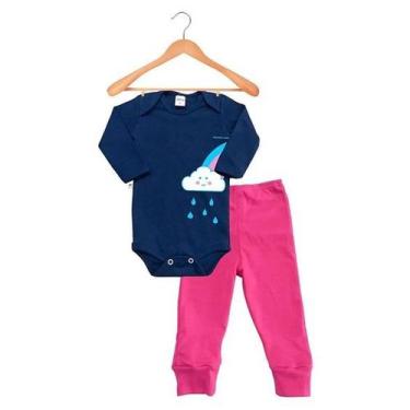 Imagem de Kit Conjunto para Bebês Mesversário Especial 8 Peças Enxoval  - Facina