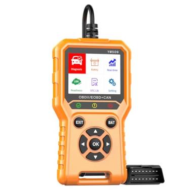 Imagem de BETOWEY Scanner OBD2 com tela colorida de 2,8 polegadas e gráficos de dados ao vivo – sem necessidade de aplicativo, visualizar status DTC, quadro congelado, status de prontidão I/M, monitor de tensão