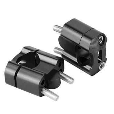 Imagem de Generic Riser de Guidão de Motocicleta Em Liga de Alumínio CNC Durável para Braçadeiras de Guidão de 22 Mm/28 Mm 1/8 pol. 7/8 pol., para Fácil Instalação, 2 Cores, Pacote de 2 para Entusiastas de