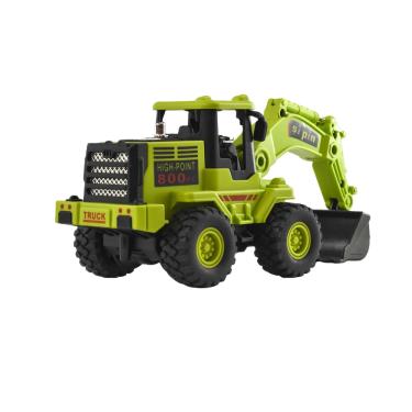 Imagem de Escavadeira de brinquedo em liga fundida sob pressão com potência de fricção para crianças