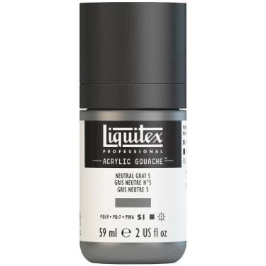 Imagem de Acrílica Guache Liquitex 59ml S1 599 Neutral Grey 5
