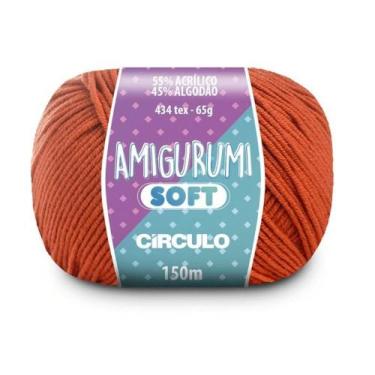 Imagem de 01 Novelo Fio Amigurumi Soft - Artesanato Em Crochê - Vitrine Do Artes