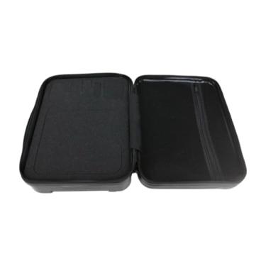 Imagem de YIJU Bolsa de armazenamento para controle remoto de avião, com fecho de zíper, portátil e à prova de choque, preta, para /7/eto7.