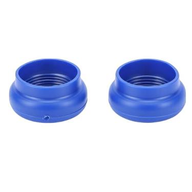 Imagem de SPYMINNPOO Anel de Peso do Balanço do Golfe de 2 Pces, Anéis Antiderrapantes Aperto Clube da Posição que Treinam Acessórios Esporte para Exterior Interno (blue)