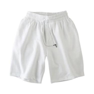 Imagem de Bermudas Masculinas De Verão Em Malha Respirável, Casuais E Largas, Ta