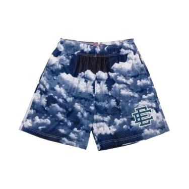 Imagem de Shorts Casuais Masculinos De Malha Listrada Eric Emanuel EE Para Fitne