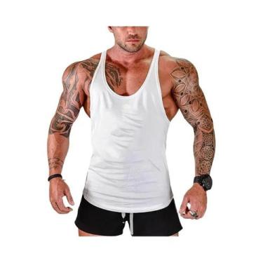 Imagem de Camiseta De Academia Masculina De Secagem Rápida, Colete De Verão Para