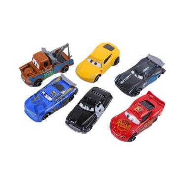 Imagem de Carrinho de Metal Diecast Relâmpago McQueen, Mate e Mack - Disney Pixa