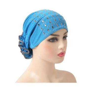 Imagem de Hijab Turbante Feminino De Cobertura Total H008 Pronto Para Usar, Lenç