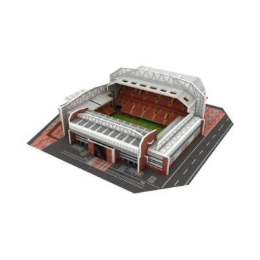 Imagem de Quebra-Cabeça 3D De Papel: Modelo De Estádio De Futebol DIY - Brinqued