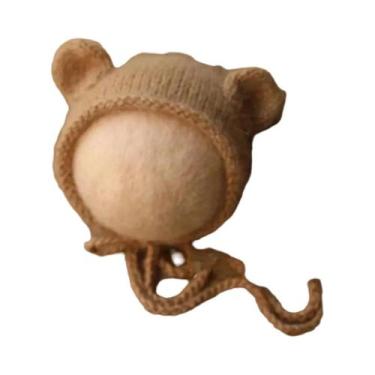 Imagem de Chapéu De Urso Macio Para Bebês Recém-nascidos, Meninos E Meninas, Gor