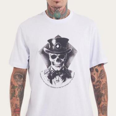 Imagem de Camiseta MCD Aviamentação Caveira SM26 Masculina-Masculino