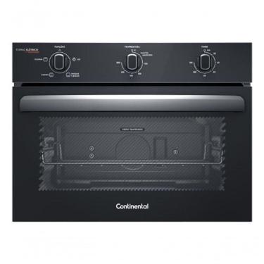Imagem de Forno Embutir Elétrico Continental 50L Limpafácil Preto 220V