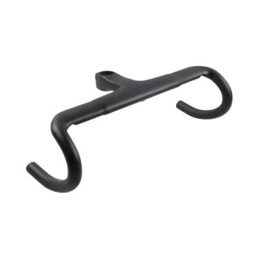 Imagem de Guidão De Bicicleta De Estrada Aero Matte UD Em Fibra De Carbono Compl