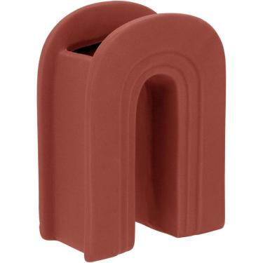 Imagem de Opala Vaso 18X14X7Cm Cerâmica Coral