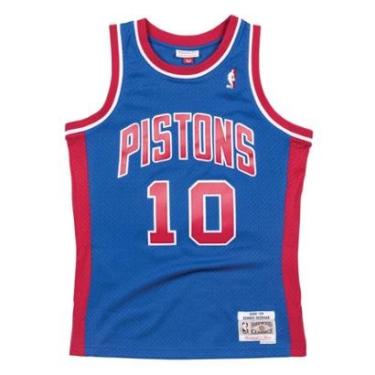 Imagem de Regata Mitchell & Ness Road Swingman Jersey Detroit Pistons 1988-89 Dennis Rodman Masculino-Masculino