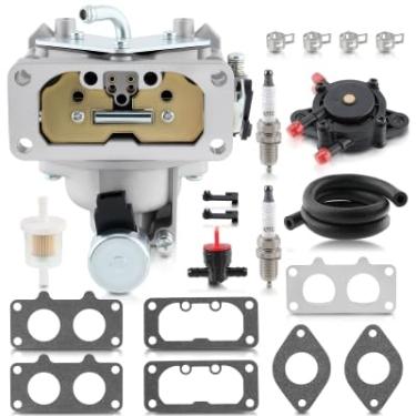 Imagem de Carburador FH641V para Kawasaki FH601V, FH661V, FH680V, FH721V, FX850V, FX801V, com 49065-0724 filtro de óleo bomba de combustível, kit de troca de carburador de motor 22HP 15004-1010,15004-7024