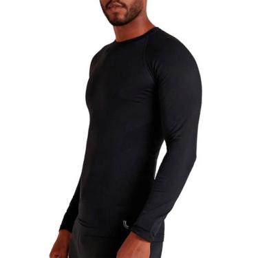 Imagem de Camiseta Manga Longa Térmica Lupo Sport 70045-002 Masculina Run Microf