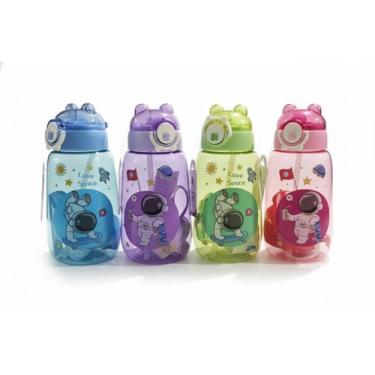 Imagem de Garrafa Infantil Decorada C/Alça 600 ml Fenima