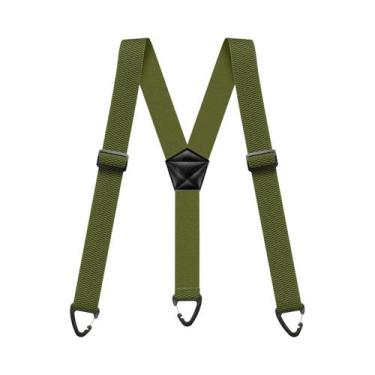 Imagem de Suspensórios De Trabalho Masculinos Reforçados Com Costura Oculta Em Y