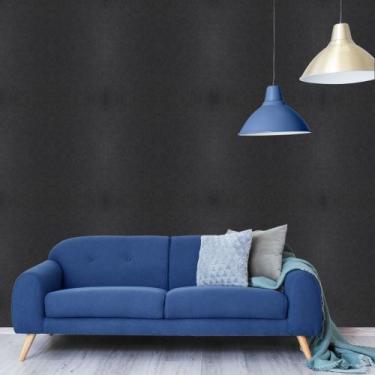 Imagem de Papel de Parede Adesivo Autocolante Decorativo Preto 10 METROS 2 ROLOS