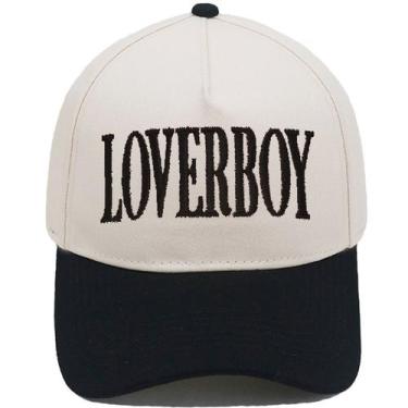 Imagem de Boné de beisebol LOVERBOY de algodão bordado para adultos