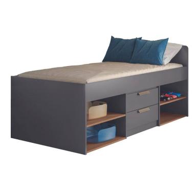 Imagem de Cama Solteiro New Conect com Gavetas com Corredicas telescopica Santos Andira