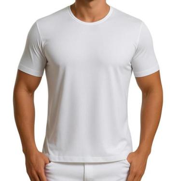 Imagem de Camiseta Basica Malha PV Gola Redonda Casual Trabalho - Fardas Express