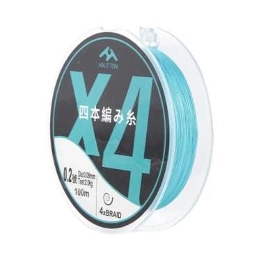 Imagem de Linha De Pesca Trançada De 100M Com 4 Fios, 9.92LB-24.03LB, Linha De A