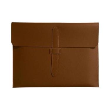 Imagem de Pasta De Couro A4 Para Documentos - Material De Escritório Para Negóci