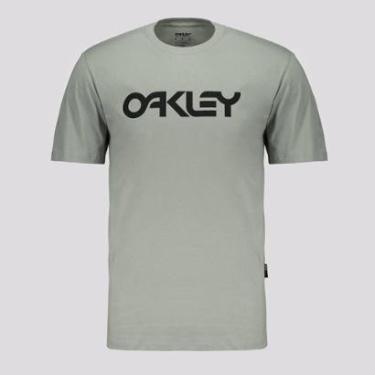 Imagem de Camiseta Oakley Mark II SS Cinza Claro-Masculino